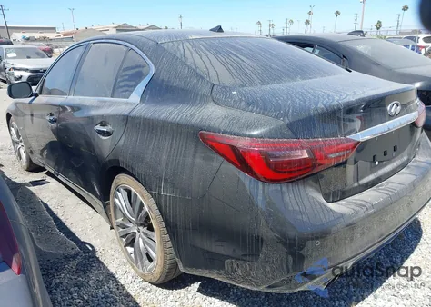 2020 Infiniti Q50 Sport z USA, uszkodzony, nr VIN JN1EV7AP4LM200388